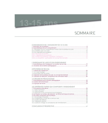 Le judo des 13-15 ans - 4TRAINER Editions