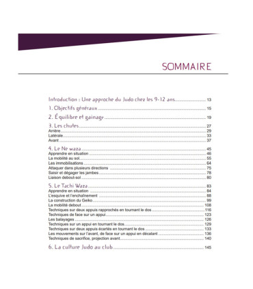 Le judo des 9-12 ans - 4TRAINER Editions